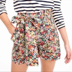 J.Crew Liberty Floral Shorts Size 2